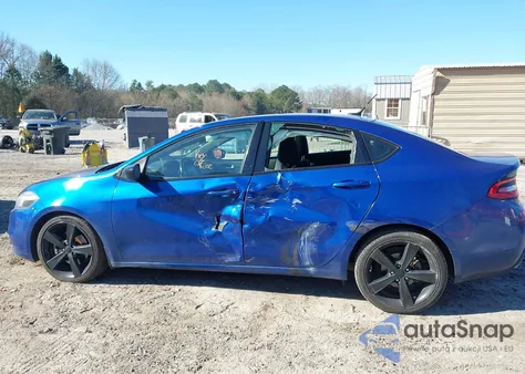 2014 Dodge Dart Sxt из США, поврежденный, VIN 1C3CDFBB1ED801575